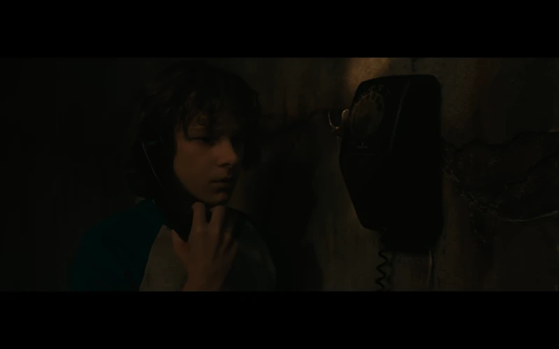 What is more 70s than talking on a corded phone?