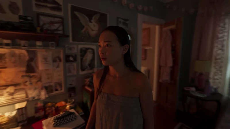 She knows there's a ghost in her closet.