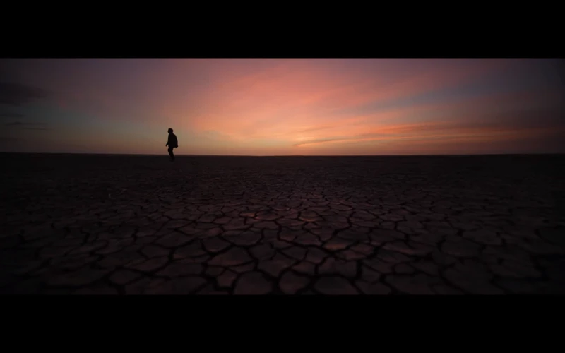 The desert is where he goes to be slow.
