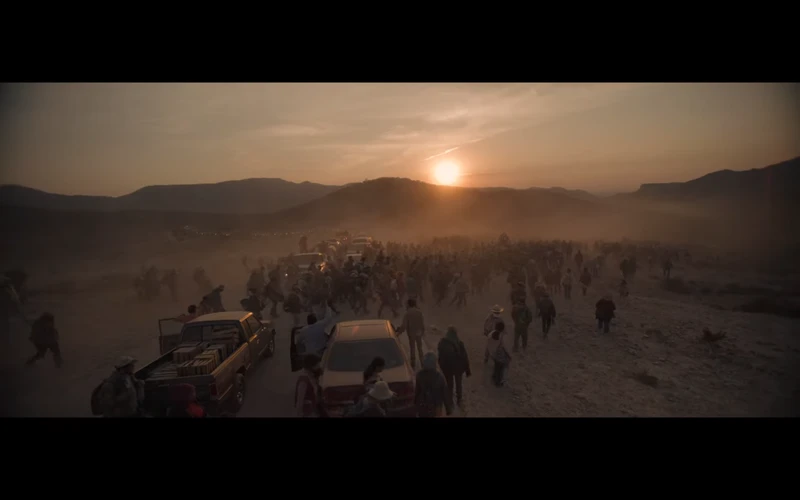 There's a subplot about 'good' vs 'bad' immigration.