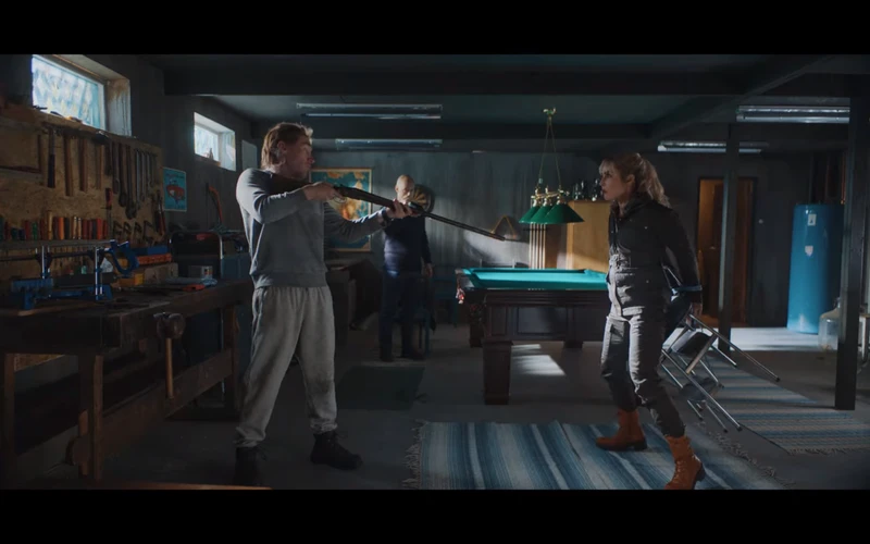 The husband has an accomplice. The husband has an accomplice.