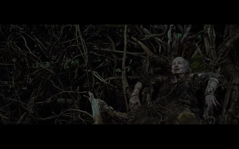 She doesn't do much.