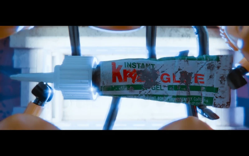 And not glue them together. And not glue them together.