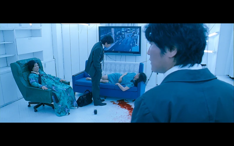 They turn the house into a UV disco.