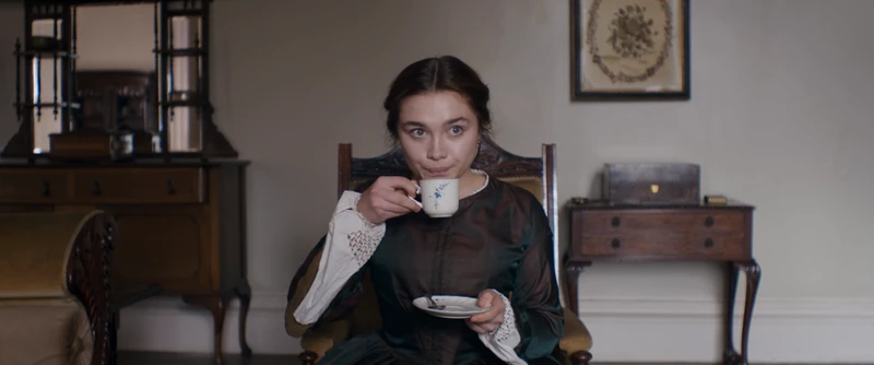 she often looks just off-frame, centered she often looks just off-frame, centered