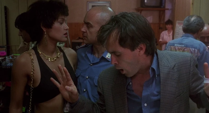 Woah woah woah, officer, that's my lady friend you're talking to.
