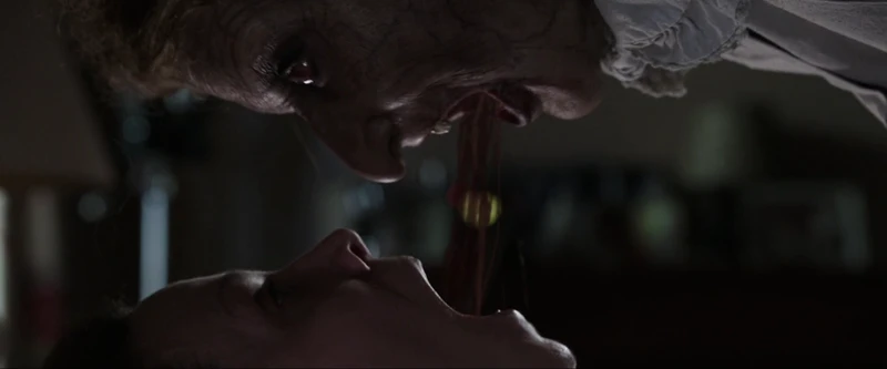 maybe close your mouth when a ghost vomits on you?