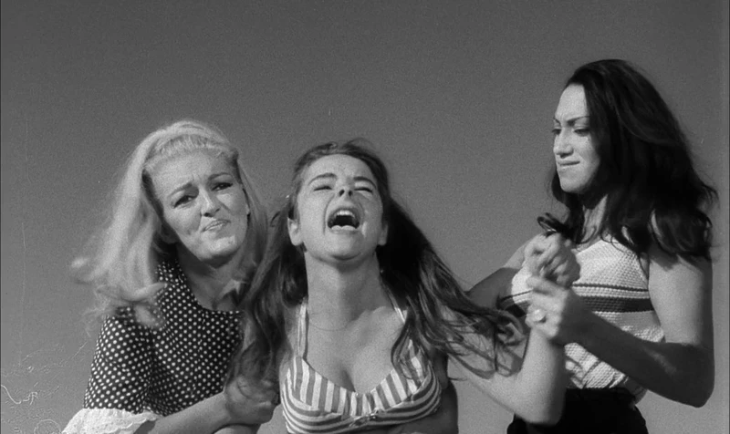 His girlfriend doesn't care for murder. His girlfriend doesn't care for murder.