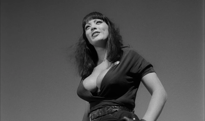 It looks upwards at the men, too. It looks upwards at the men, too.