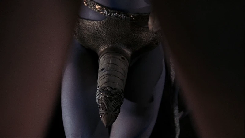 Did I mention the ceremonial snake strap-on? Did I mention the ceremonial snake strap-on?