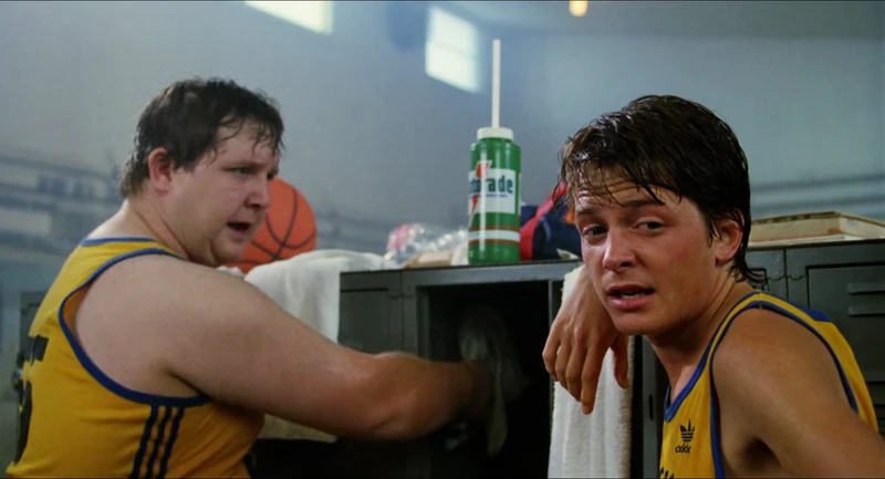 His whole team is awful at basketball. His whole team is awful at basketball.