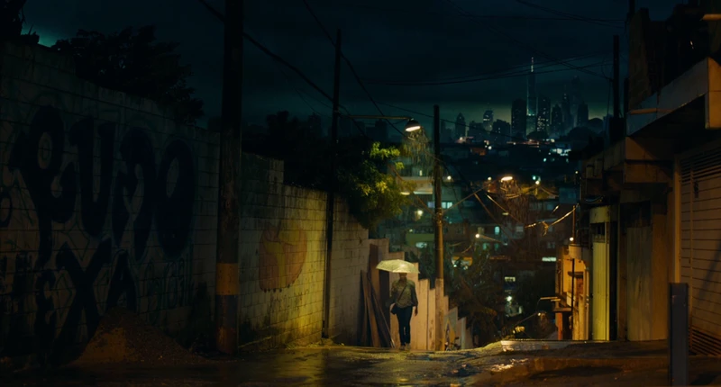 A beautiful sci-fi night in Brazil.