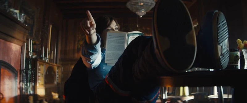 Snowshoes are also a running gag. Snowshoes are also a running gag.