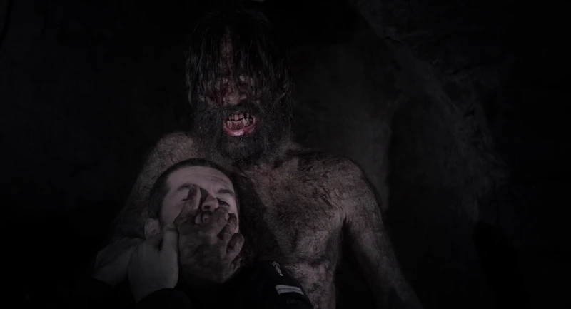 The werewolf costume is very subtle. The werewolf costume is very subtle.