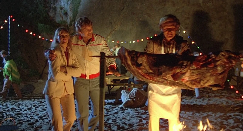 It's not clear what that meat is, either. It's not clear what that meat is, either.