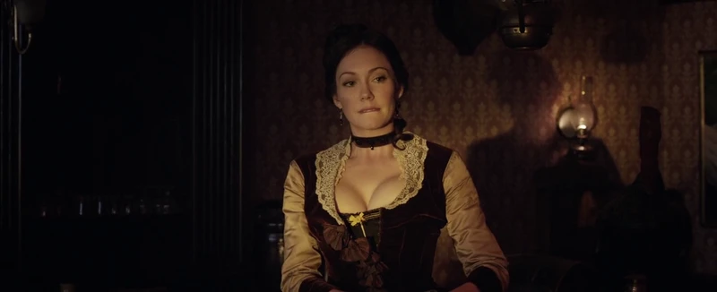 The fastest draw is the barmaid. The fastest draw is the barmaid.