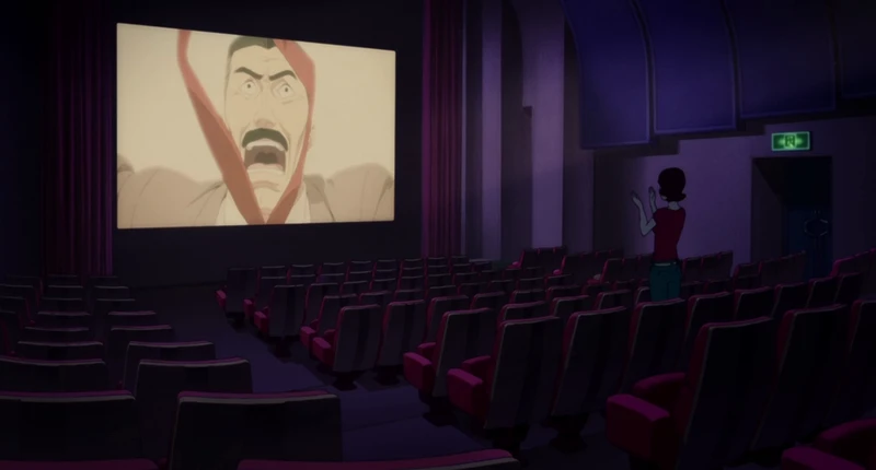 watching a dream on a screen in a dream watching a dream on a screen in a dream