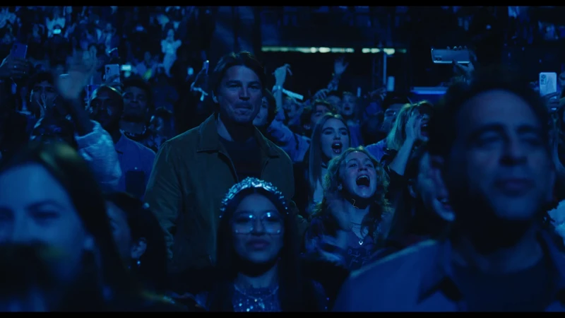 A severe reaction to awful music. A severe reaction to awful music.