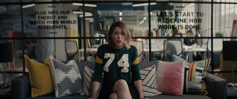 she produced "content" or something