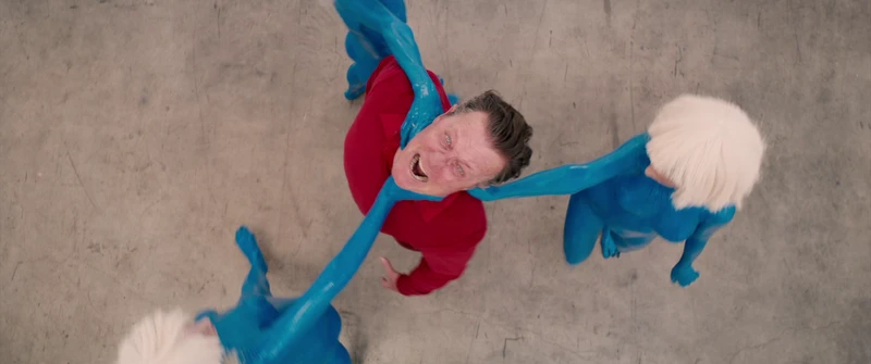 T-1000 at a Blue Man Group performance